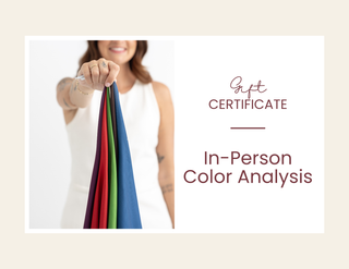 Gift an In-Person Analysis